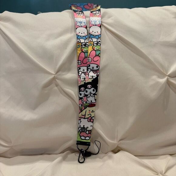 Sanrio Hello Kitty and Friends Lanyard Keychain ID Badge Key Holder NEW - Picture 1 of 5